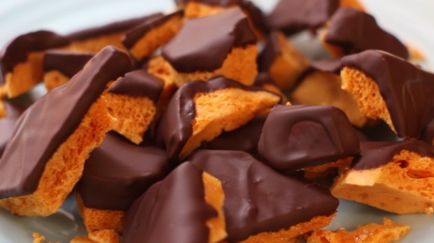 Cách làm kẹo caramen toffee socola - Songe Toffee Chocolate Recipe